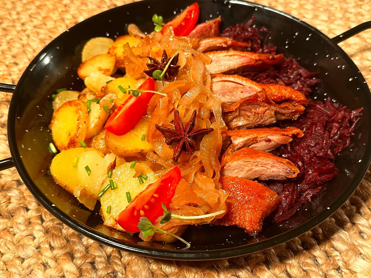 Entenbraten-Pfanne